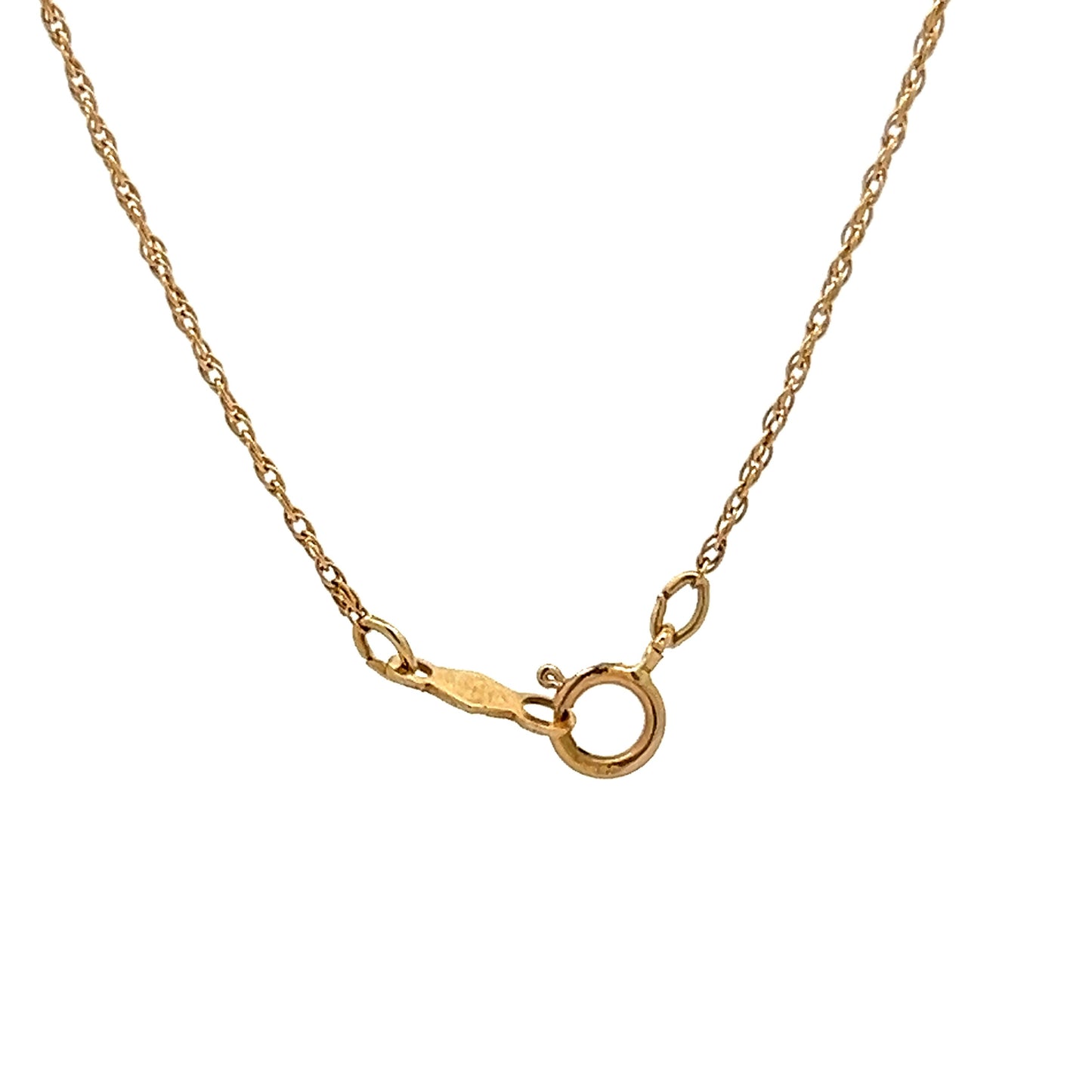 Vintage Mid-Century Diamond Eagle Pendant Necklace