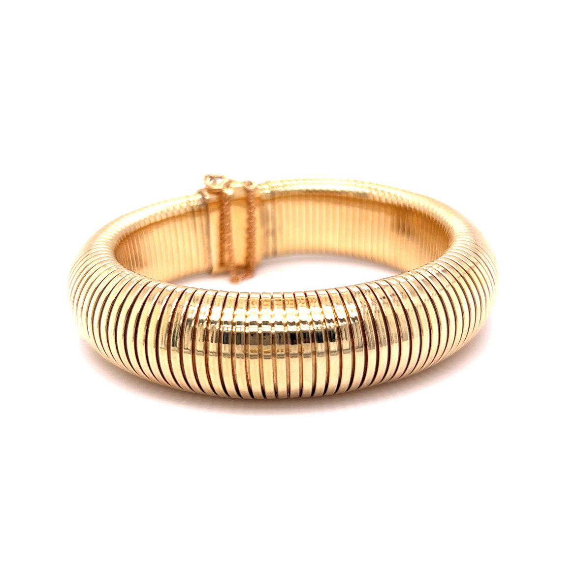 Tubogas Coil Bracelet in 14k Yellow Gold
