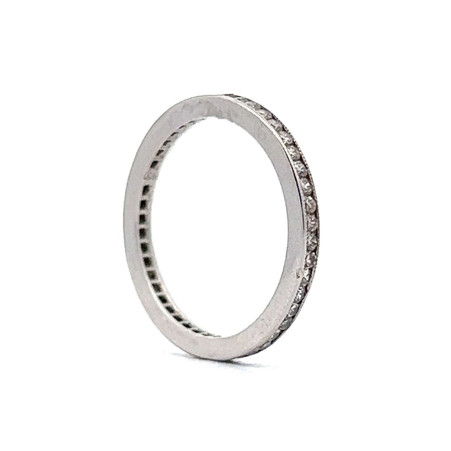 .70 Channel Set Diamond Eternity Wedding Band in Platinum