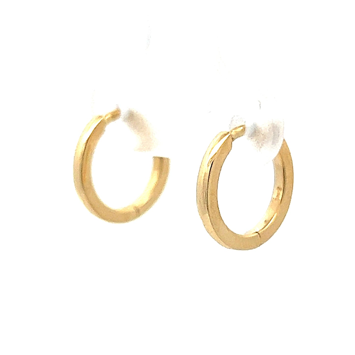 Everyday Hoop Earrings in 14k Yellow Gold