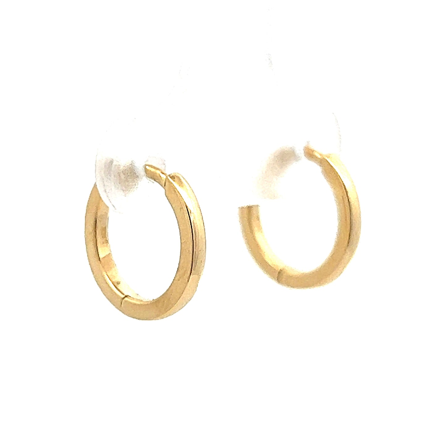 Everyday Hoop Earrings in 14k Yellow Gold