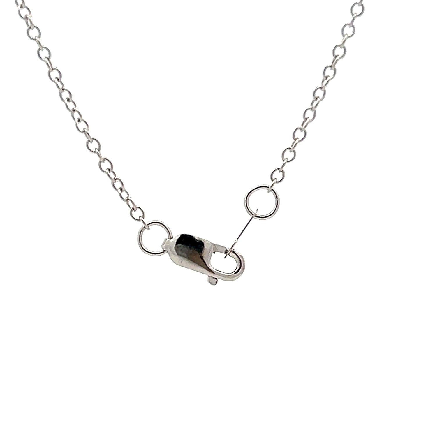 .23 Diamond Pendant Necklace in 14k White Gold