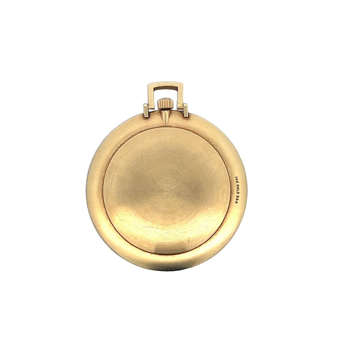 Vintage Mid-Century Omega Pocket Watch in 14k Yellow Gold