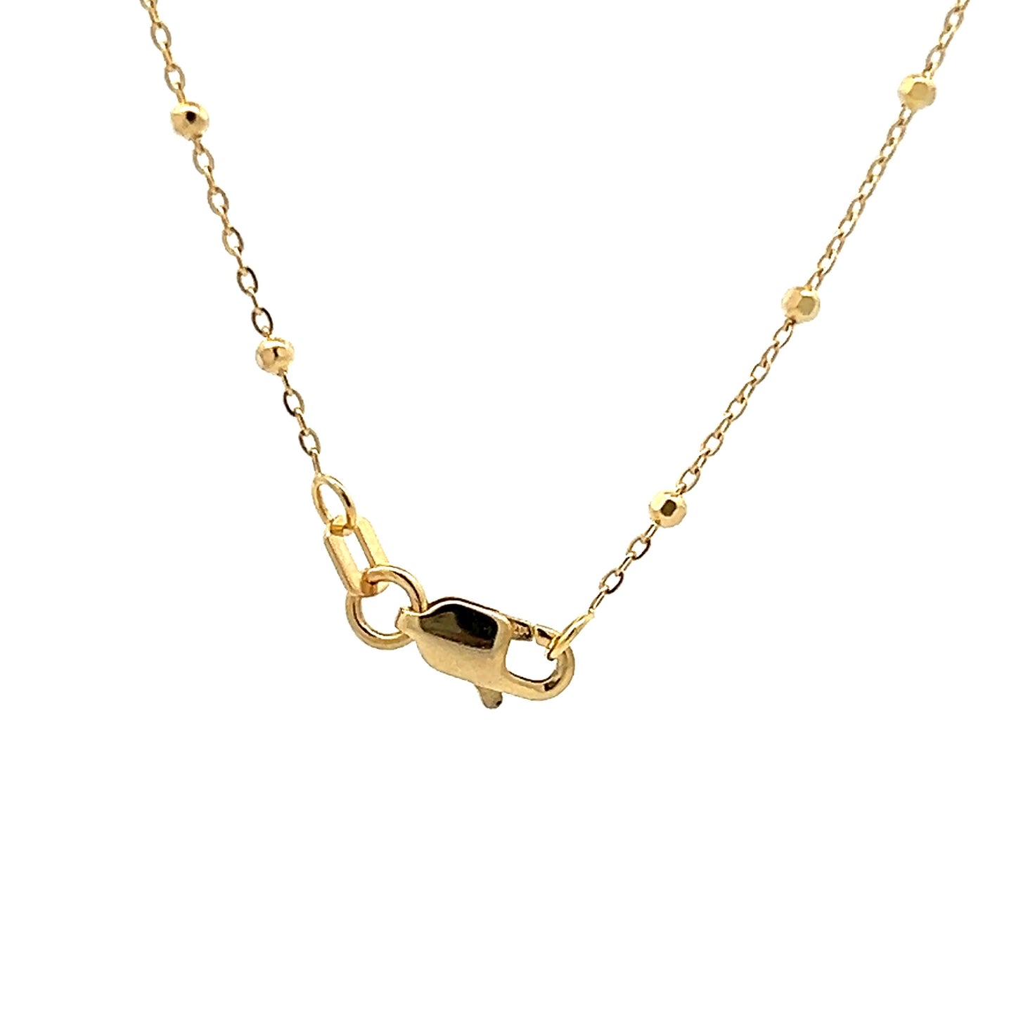 Modern Victorian Coin Pendant in 14k Yellow Gold