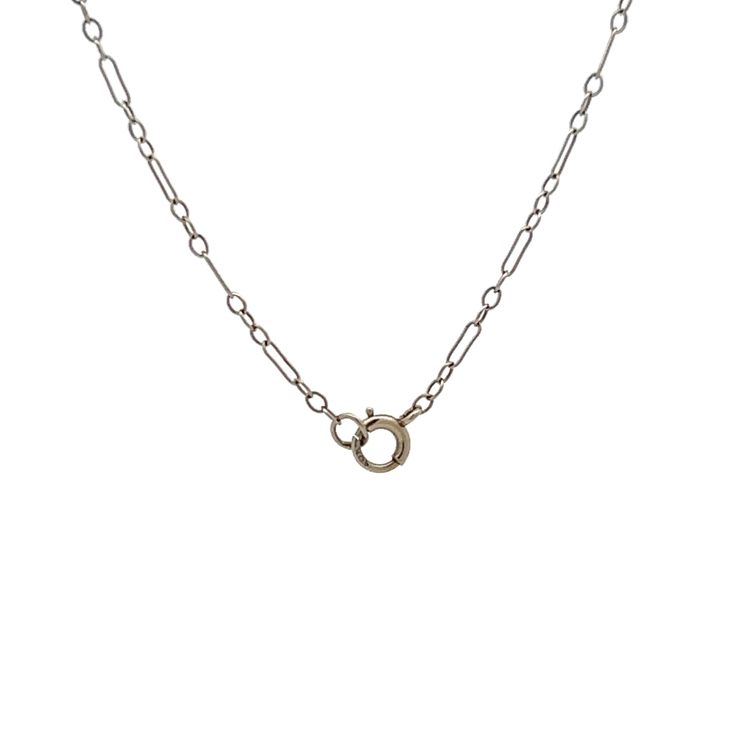 Antique Art Deco Lavalier Pendant Necklace in 10k