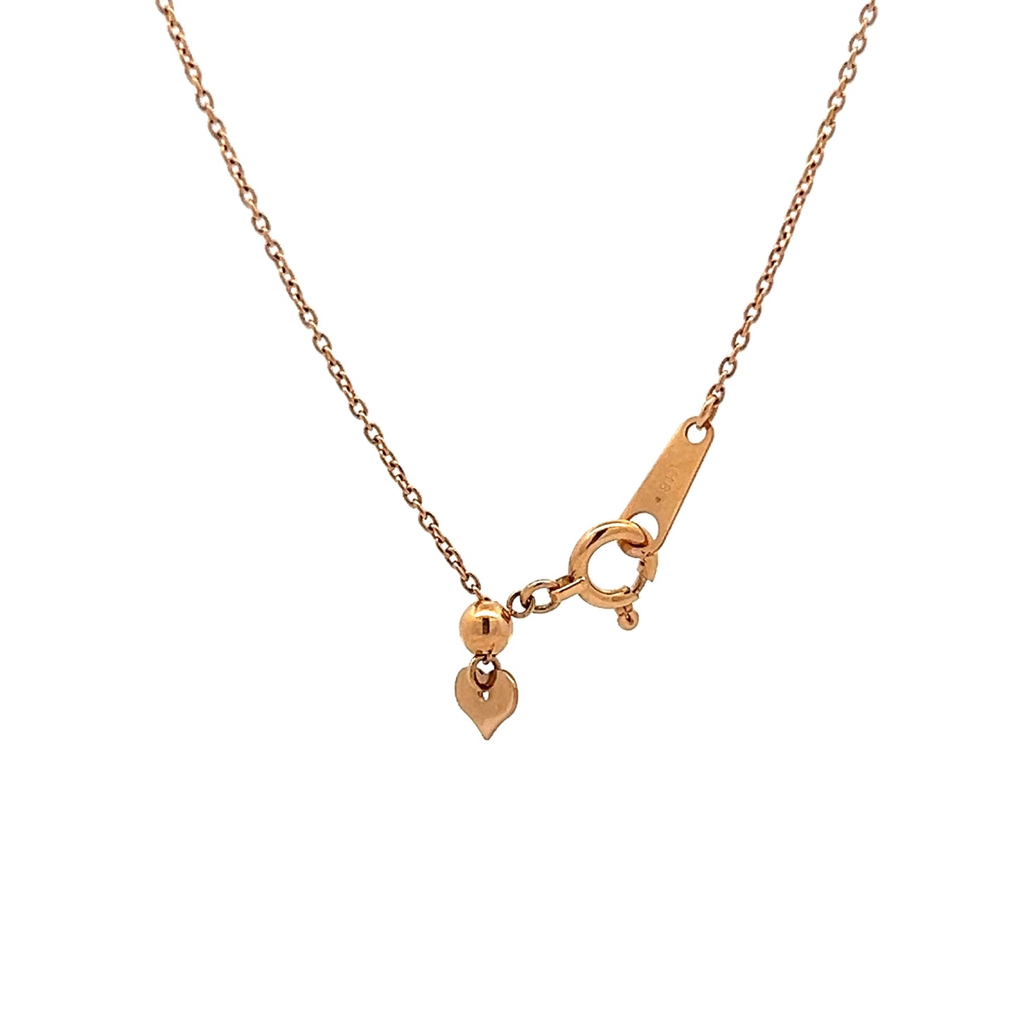 .51 Emerald Cut Diamond Pendant in 18k Yellow Gold