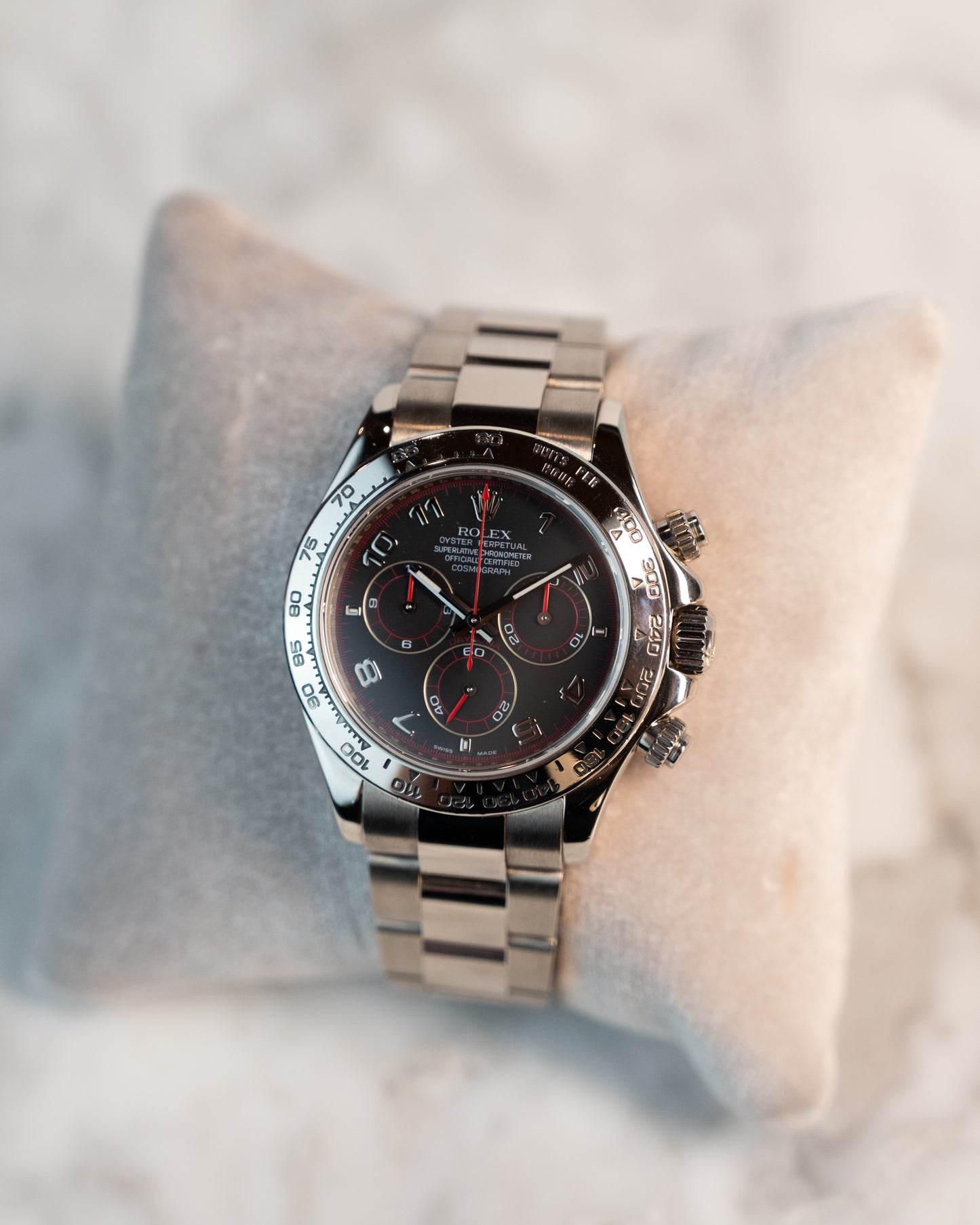 Rolex Daytona 40mm Racing Dial 116509 in 18k