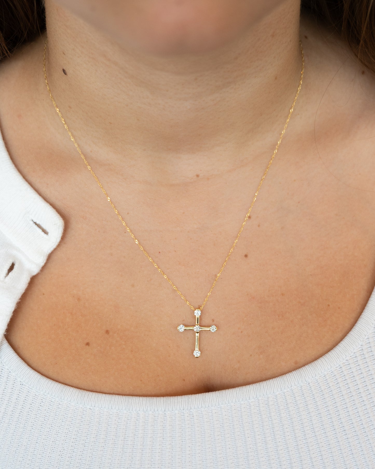 .51 Diamond Southern Cross Pendant in 18k