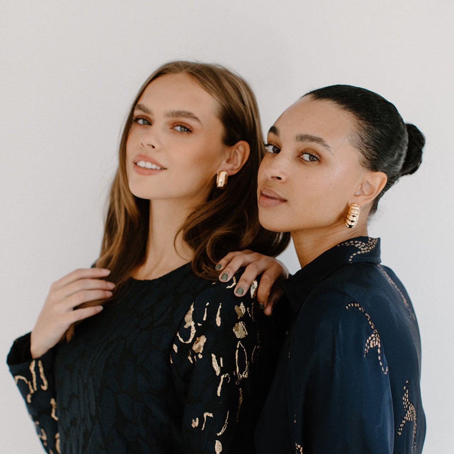 Filigree Jewelers x Eleanor Leftwich Scalloped Hoop Earrings