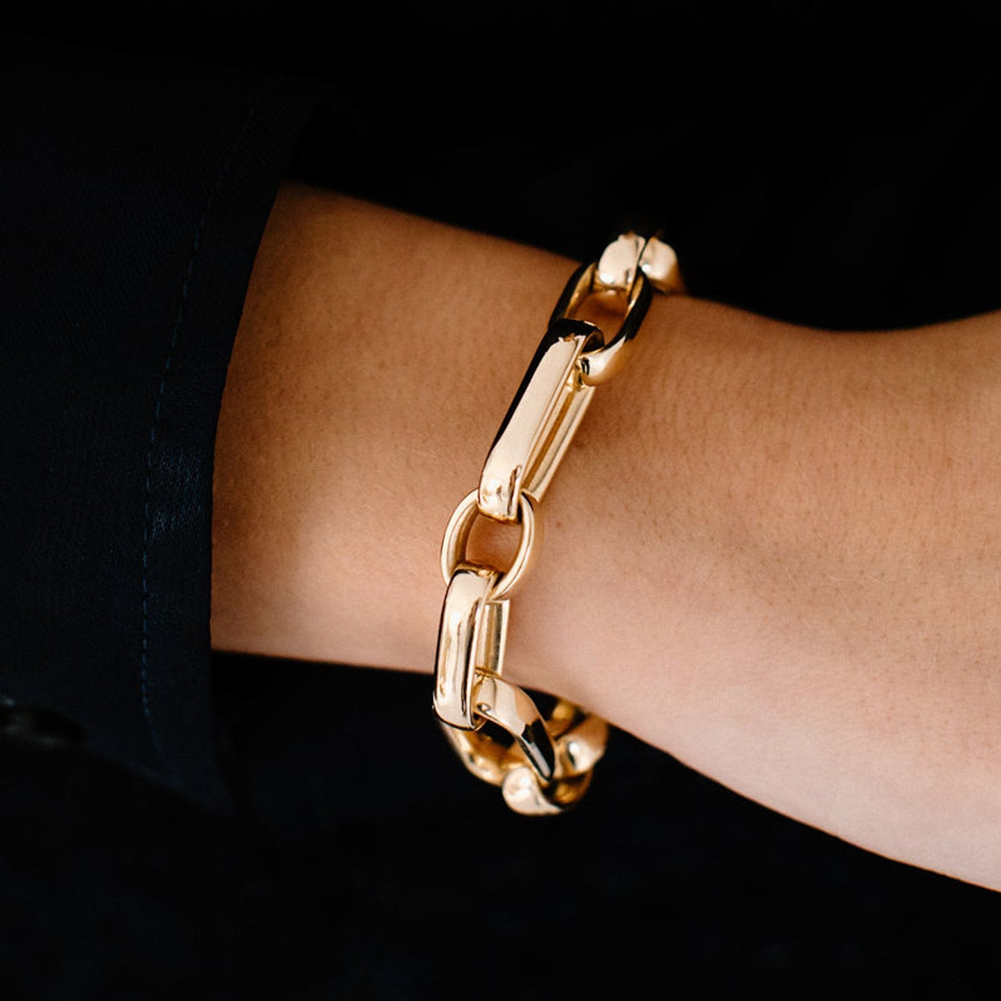 Filigree x Eleanor Leftwich Wide Paperclip Bracelet