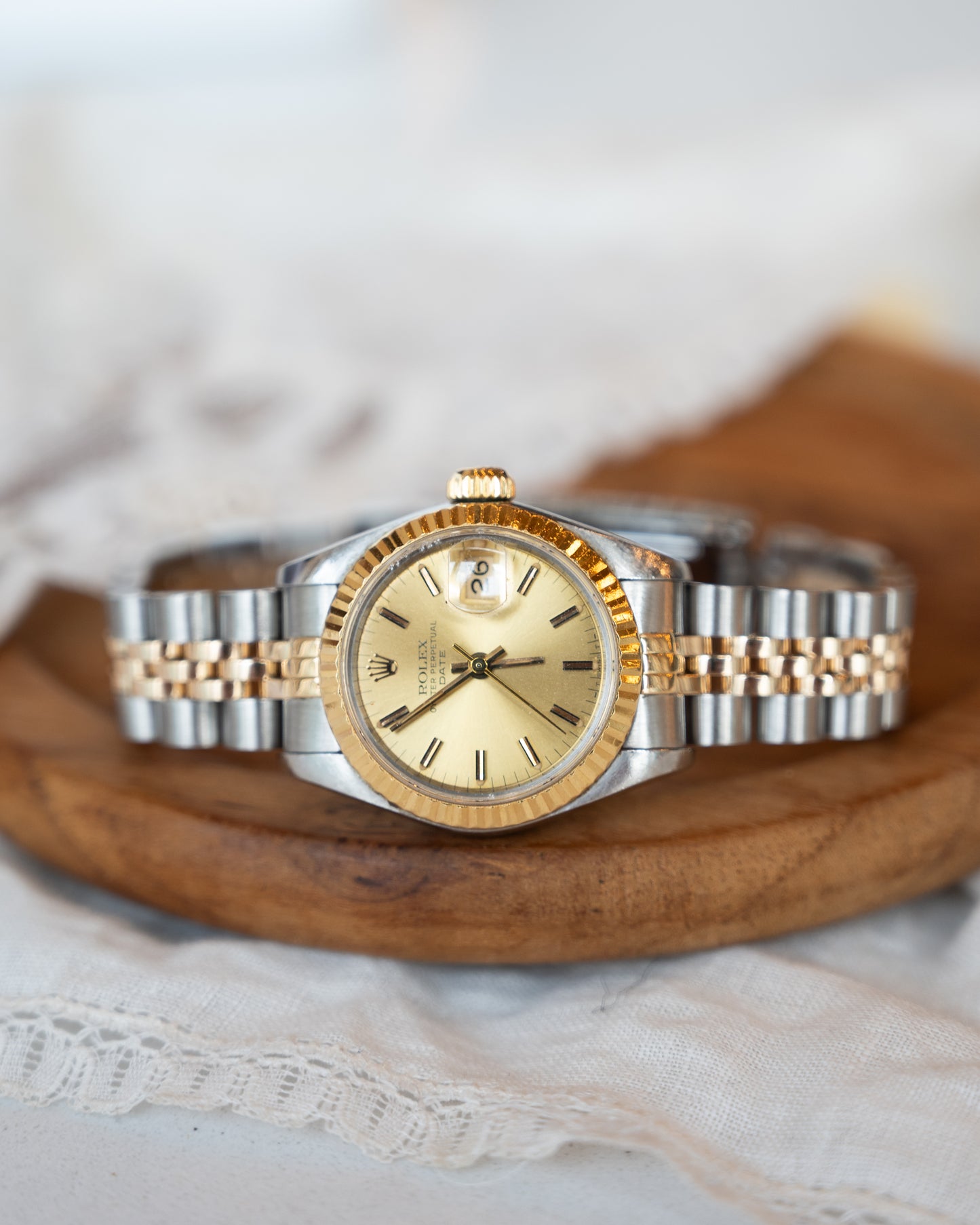 Rolex Oyster Perpetual Date 26mm Two-Tone 18k
