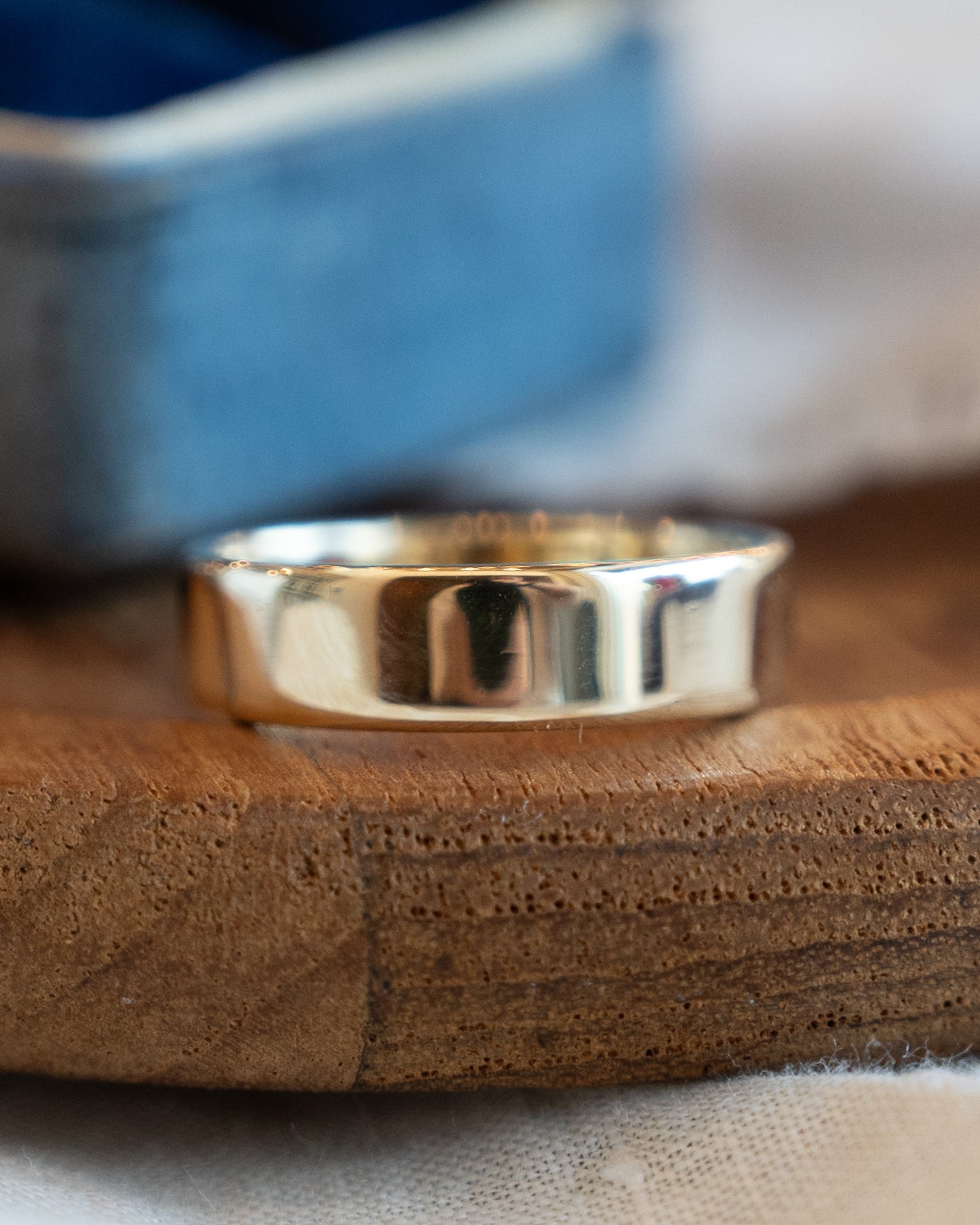 Vintage 1950's Men's Wedding Band 14k Yellow Gold