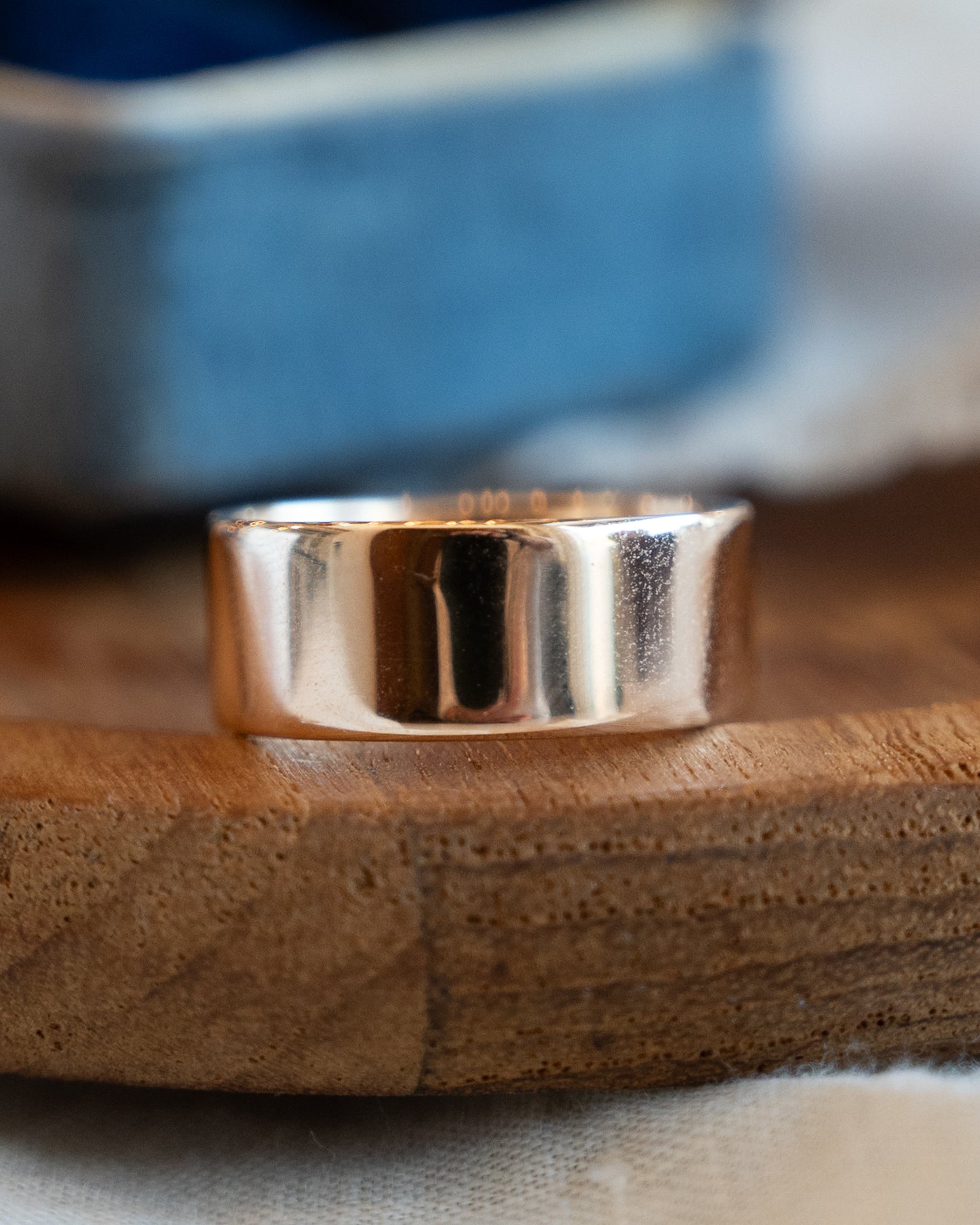 Antique Victorian Wedding Band 14k Rose Gold