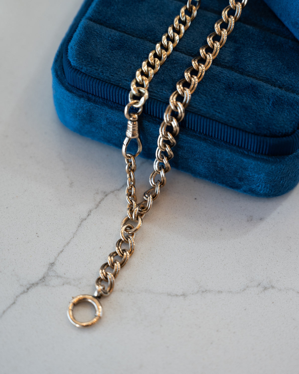 Antique Victorian Toggle Necklace 10k Yellow Gold