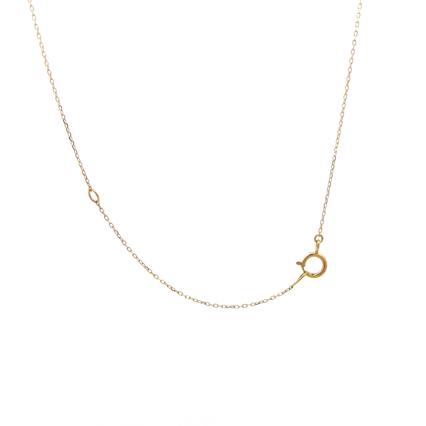 .09 Trillion Pink Tourmaline Medallion Necklace in 14k