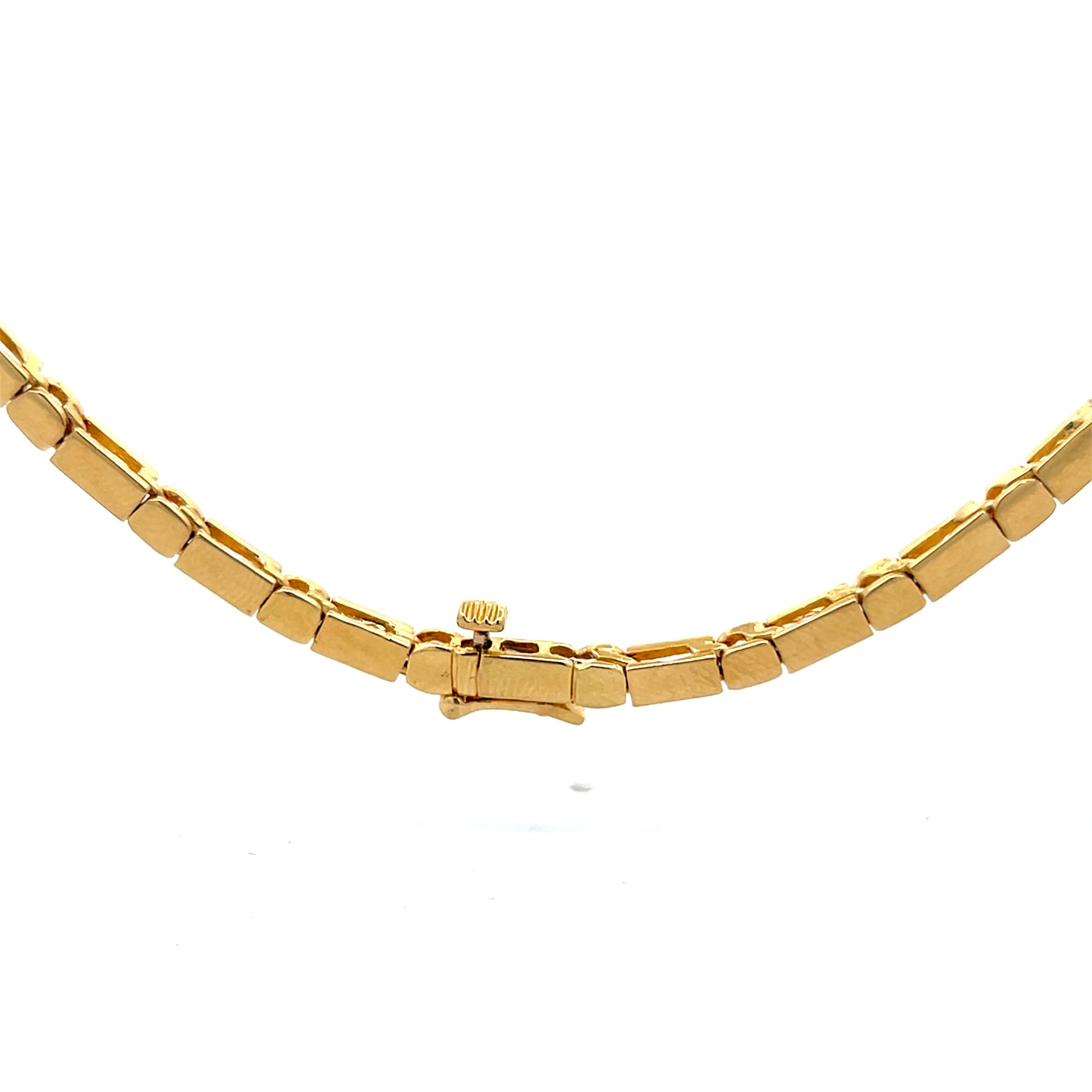 1.80 Diamond Collar Necklace in 14k Yellow Gold