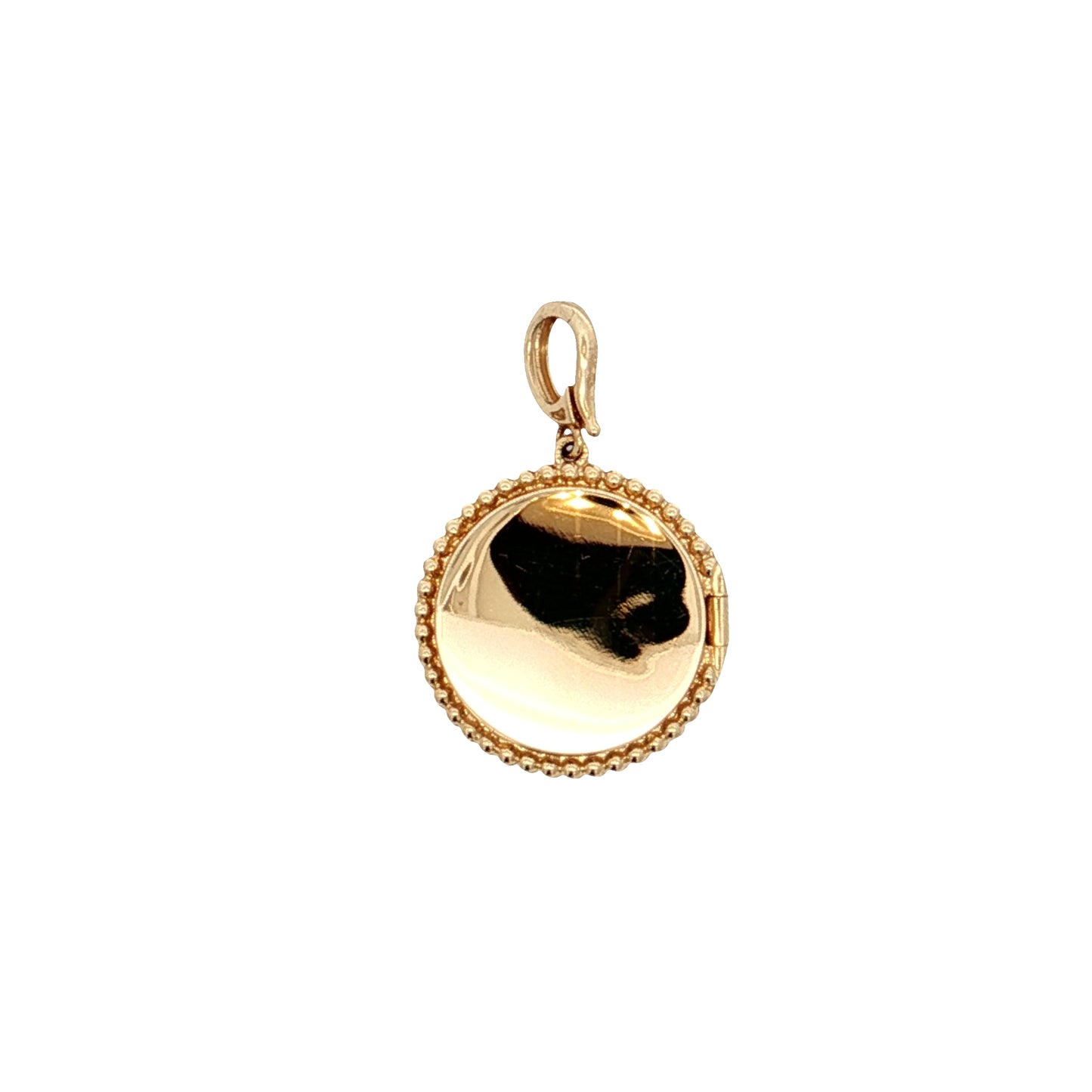 .20 Pave Diamond & Onyx Moon & Star Pendant 14k