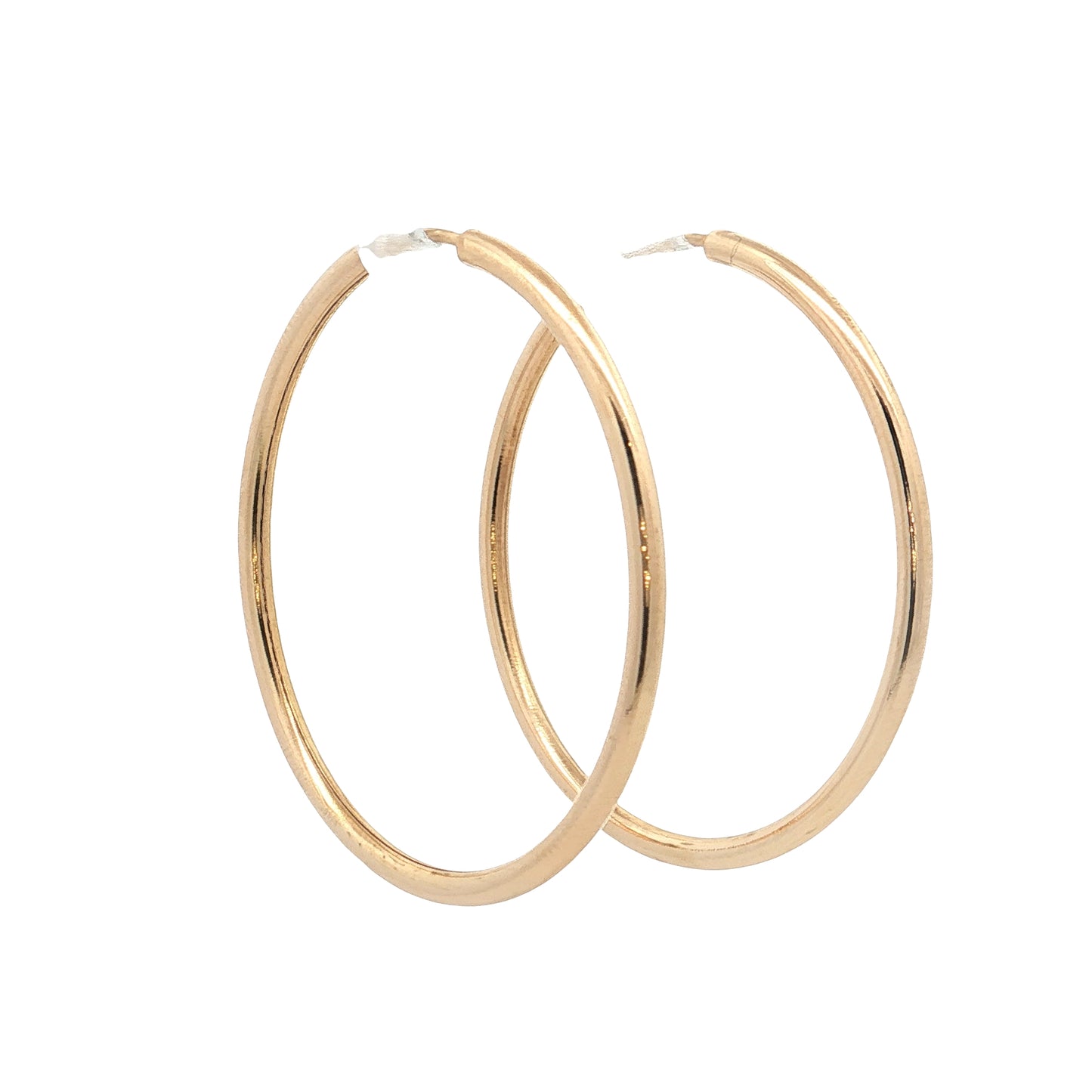 Endless Hoop Earrings in 18k Yellow Gold