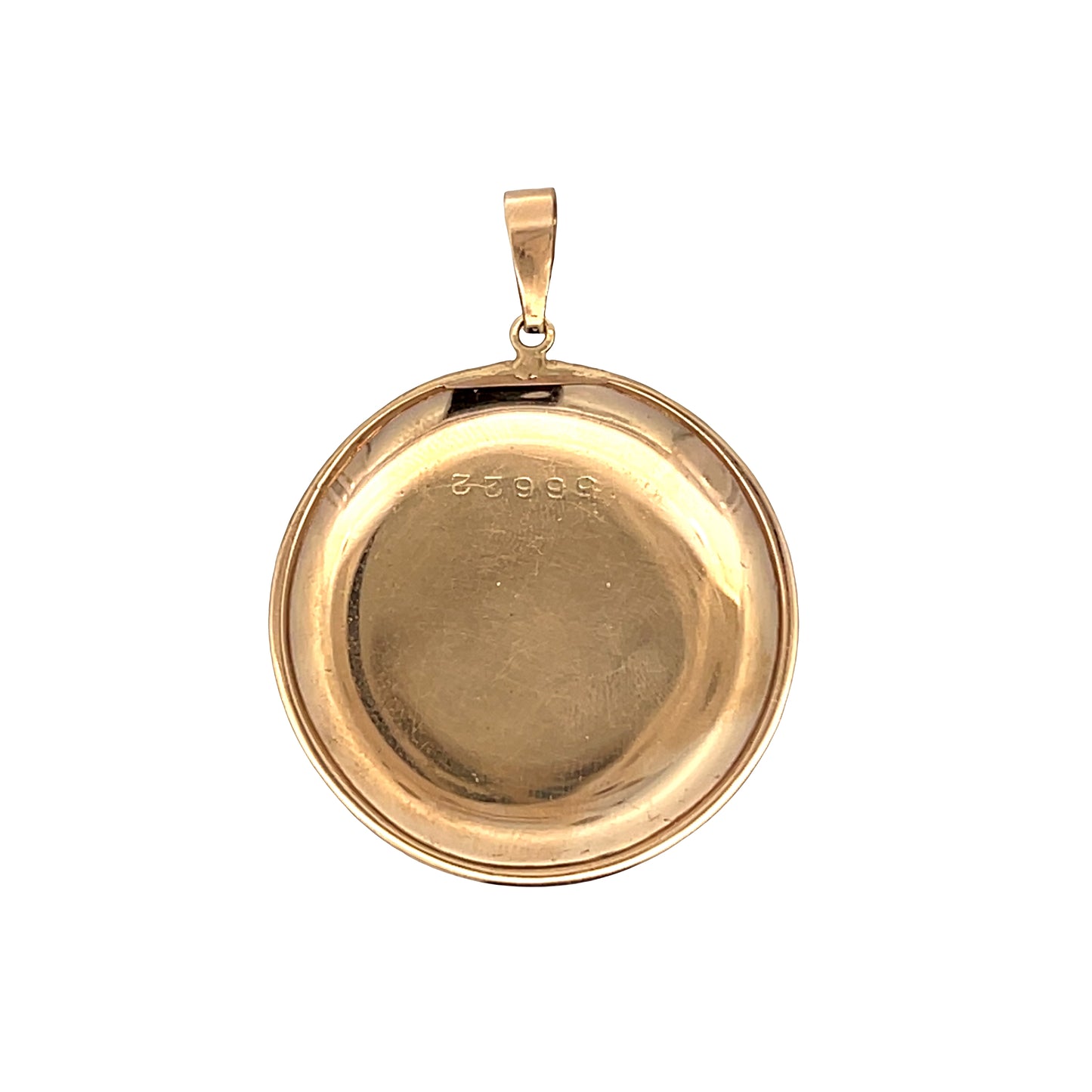 Antique Victorian Pocketwatch Conversion Pendant 14k