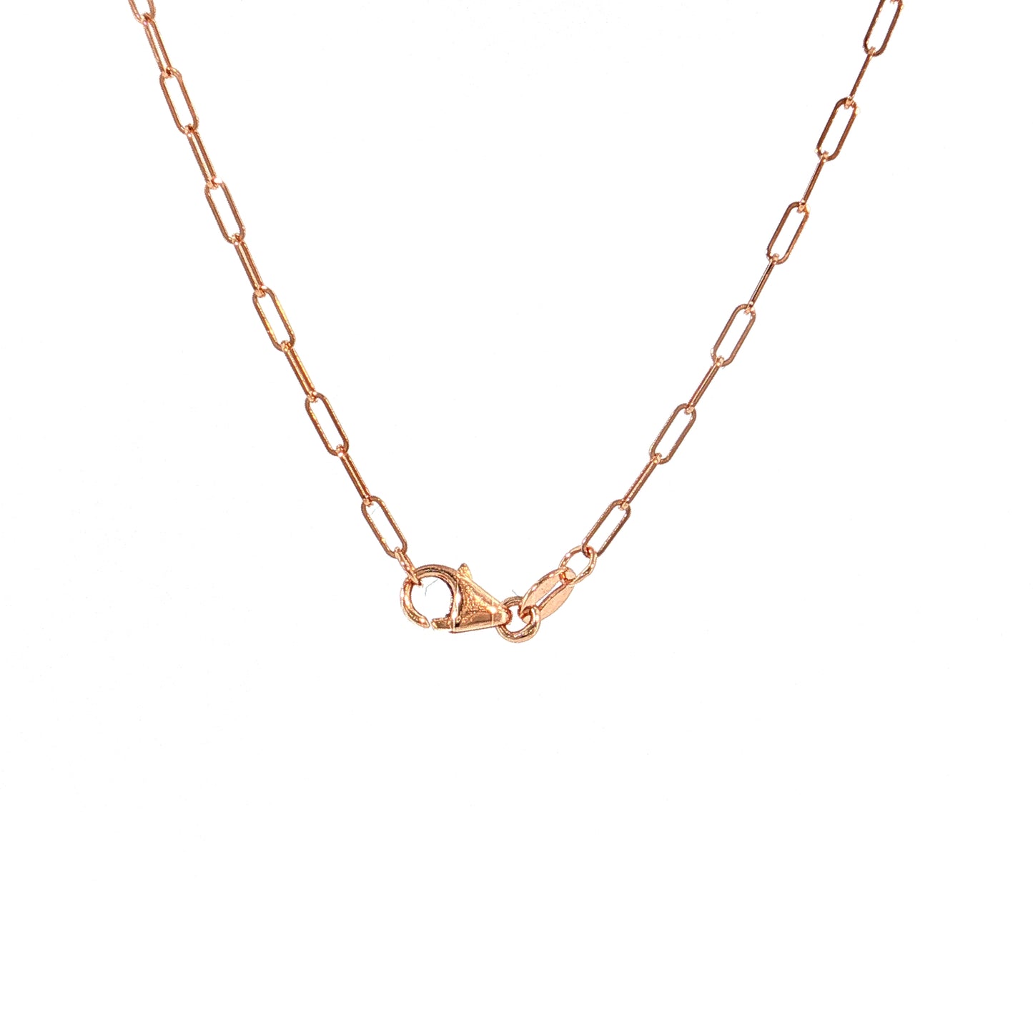 .71 Diamond Starburst Pendant Necklace 14k Rose Gold