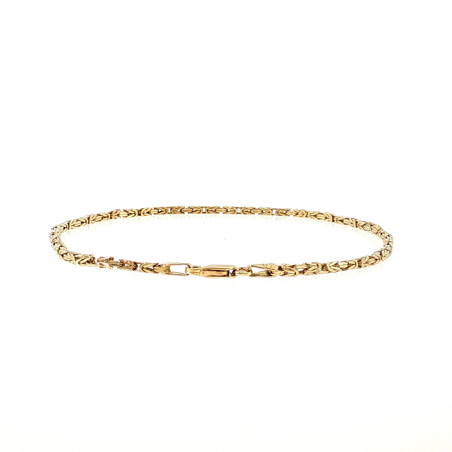 Byzantine Chain Bracelet 14k Yellow Gold