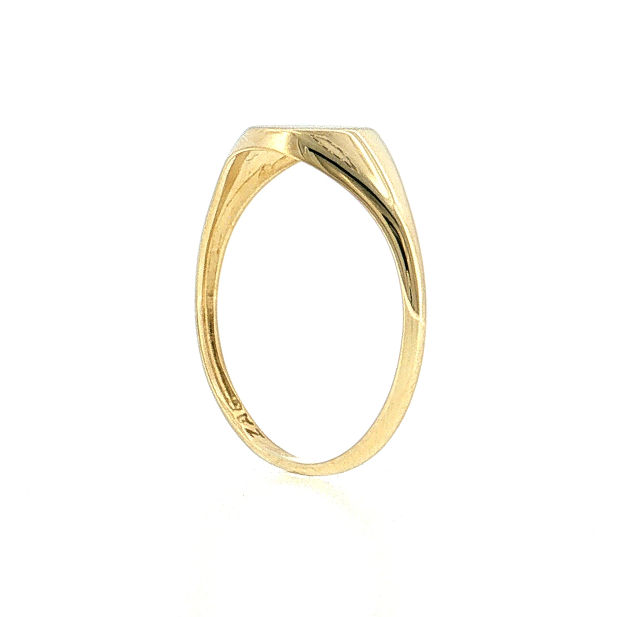 Ralph Lauren Men's Signet Ring 14k Yellow Gold
