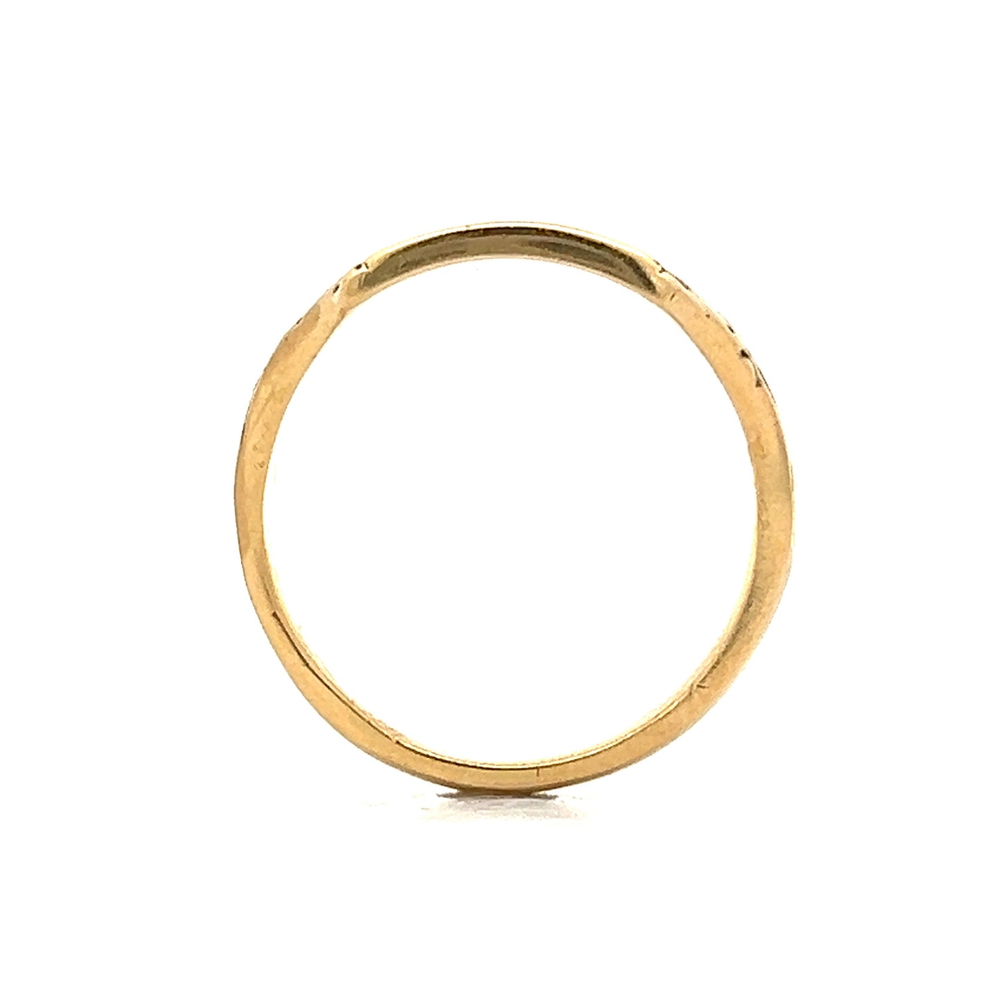 Men's Skull Momento Mori Ring in 18k Yellow Gold