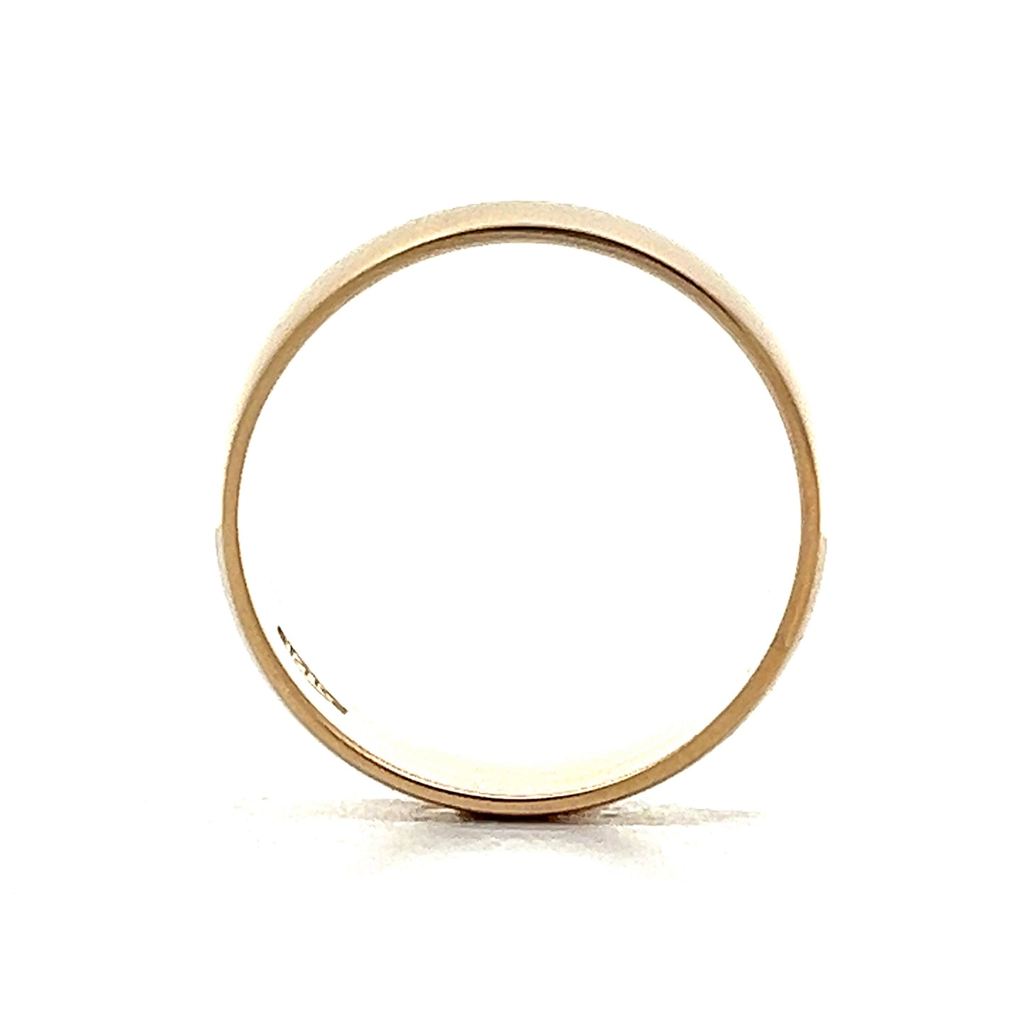 Vintage Mid-Century 6mm Wedding Band in 14k Yellow Gold