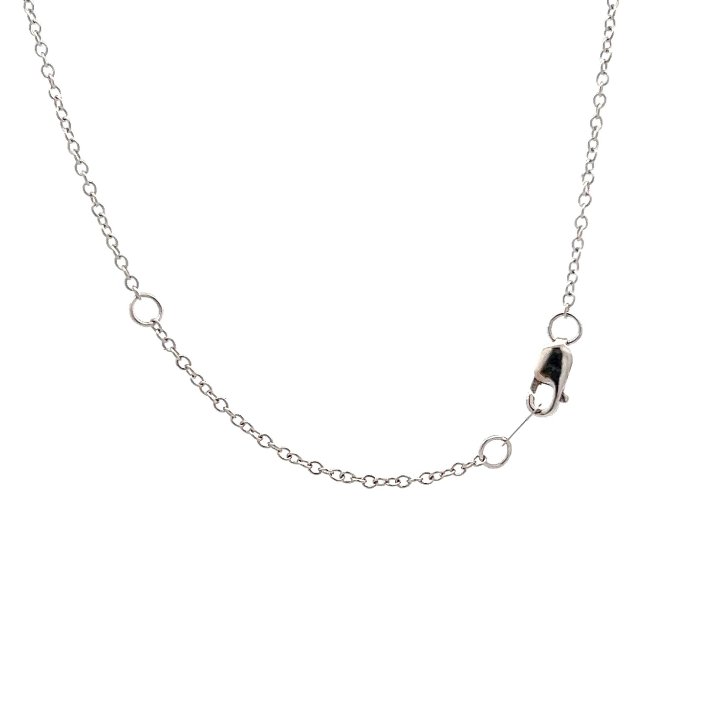 .33 Diamond Star of David Pendant Necklace in 14k