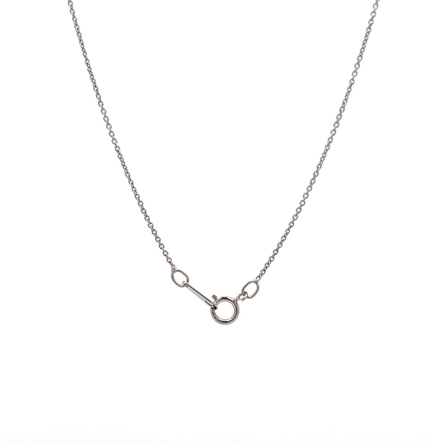 .64 Art Deco Diamond Pendant Necklace in Platinum