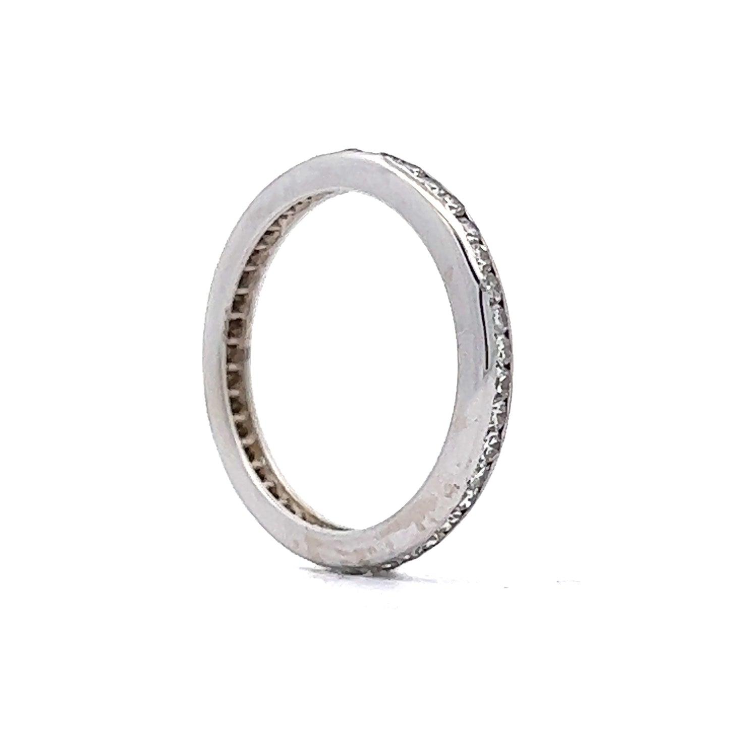.63 Channel Set Diamond Eternity Band in Platinum