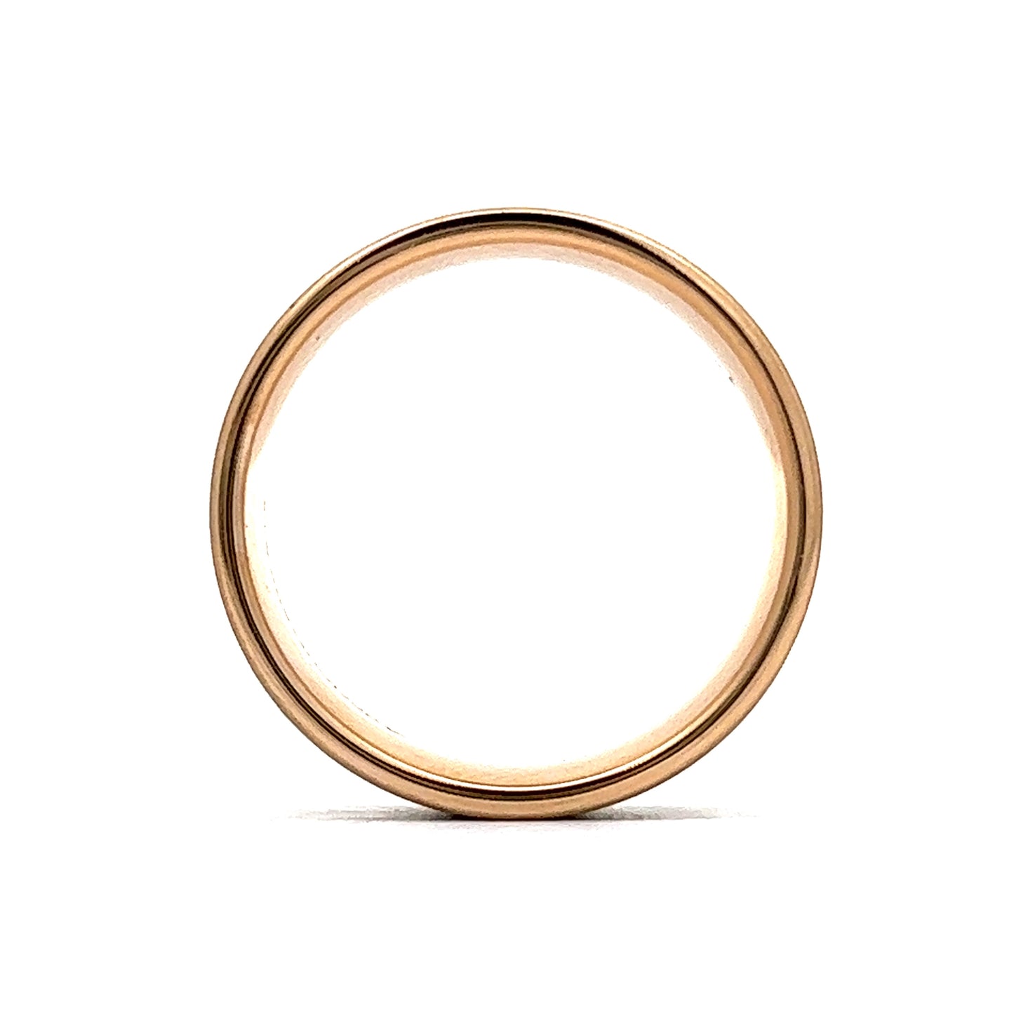 Men's Quaternary Knot Pattern Wedding Band in 14k Yellow Gold
