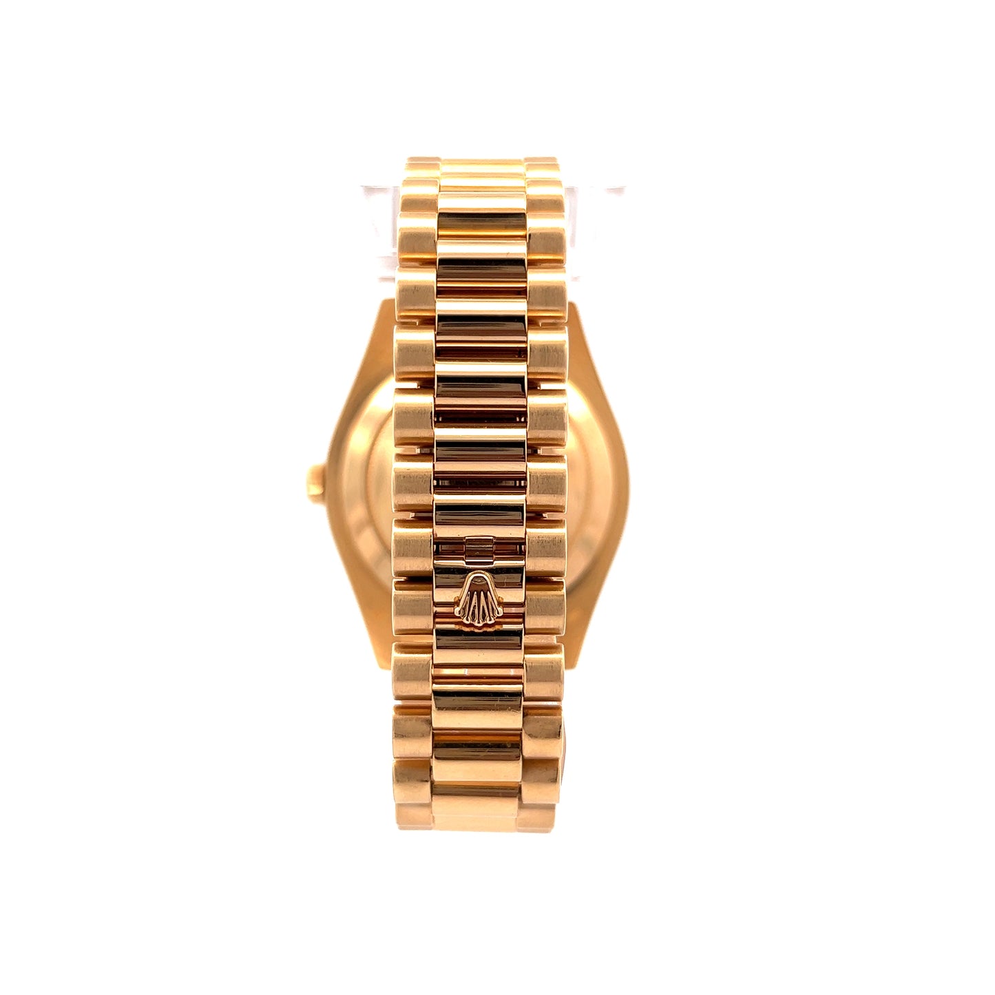 Rolex Day-Date II President 18K Yellow White Roman Numerals 218238