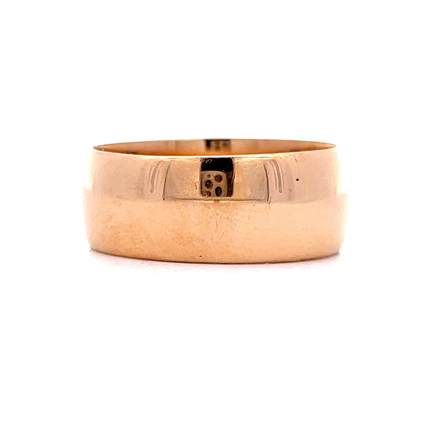 Antique Victorian Wide Band in 18k Yellow Gold
