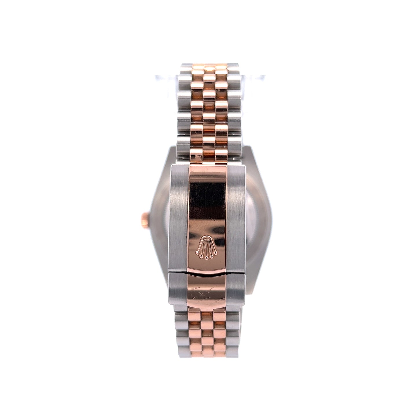 Rolex Datejust Two-Tone Jubilee Rose Gold Brown Dial 41mm 126331