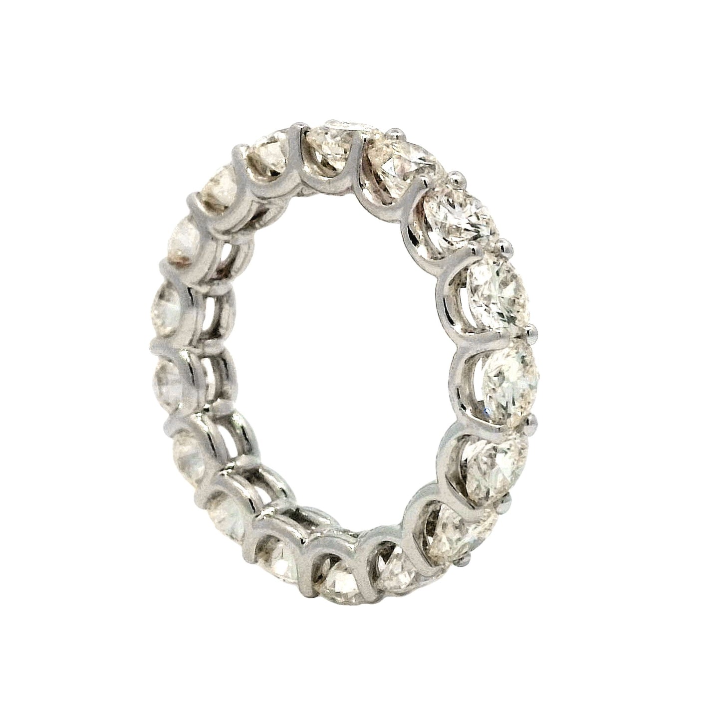 4 Carat Diamond Eternity Band in 18k White Gold