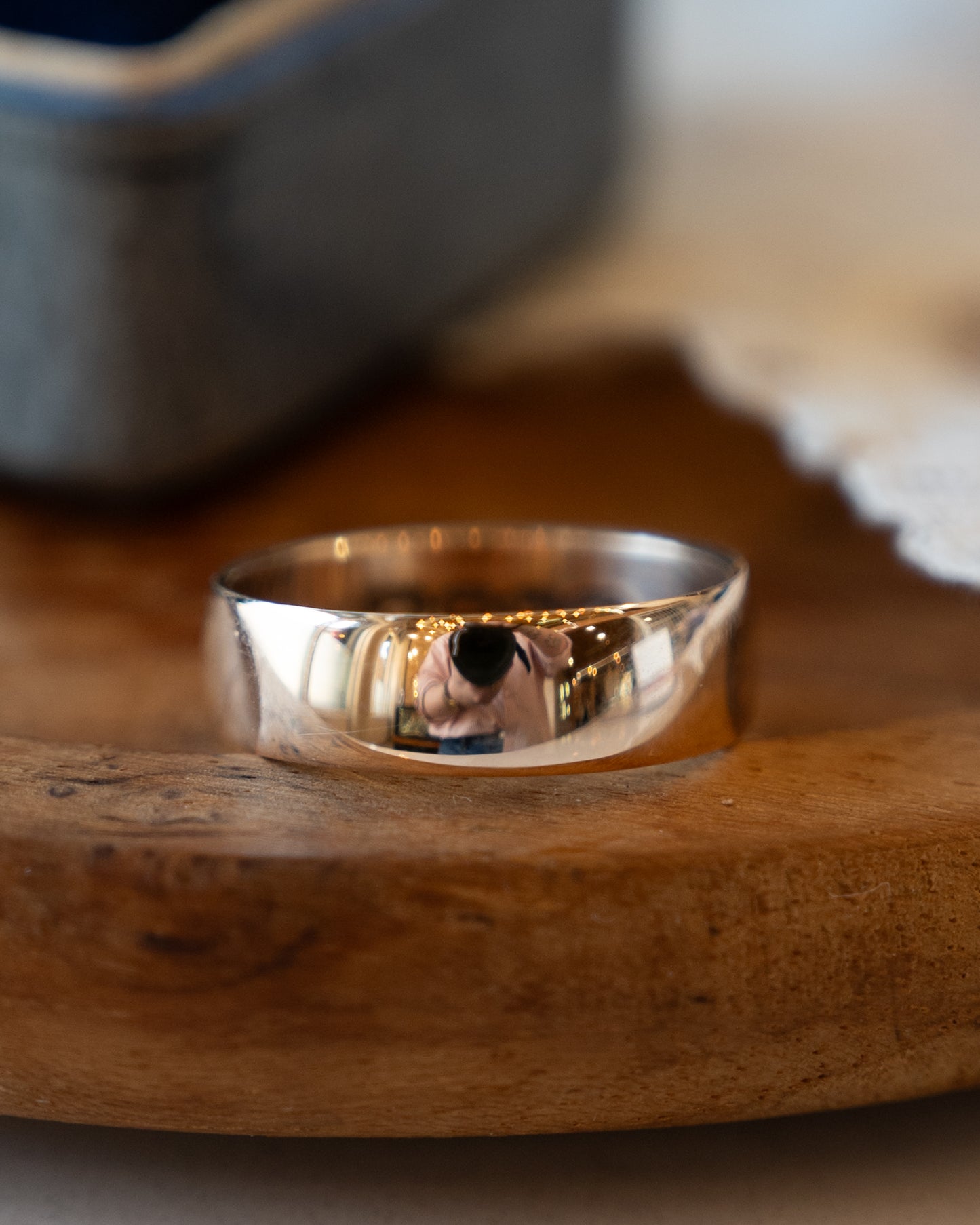 Victorian Antique Wide Wedding Band 10k Yellow Gold