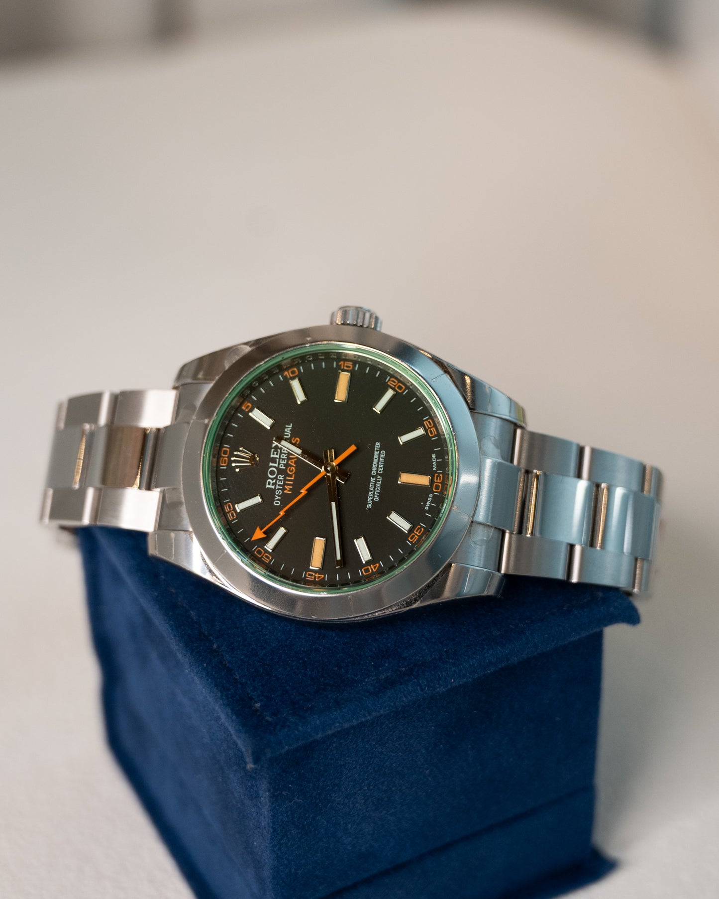 2014 Rolex Milgauss 40mm 116400 Stainless Steel