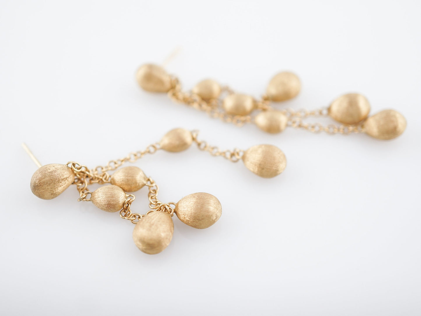 Modern Marco Bicego Earrings in 18k Yellow Gold