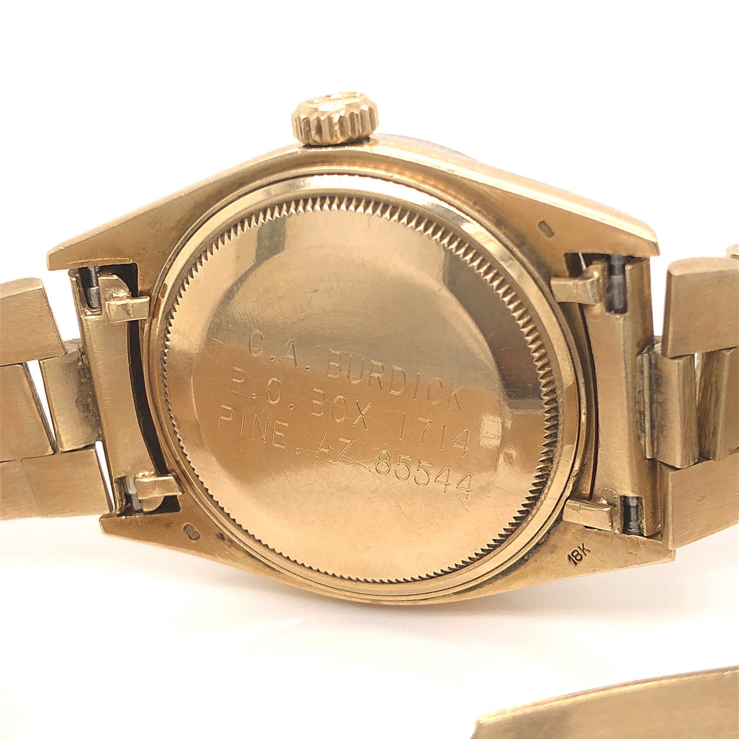 Rolex Day-Date President w/ Diamonds in 18k Yellow Gold