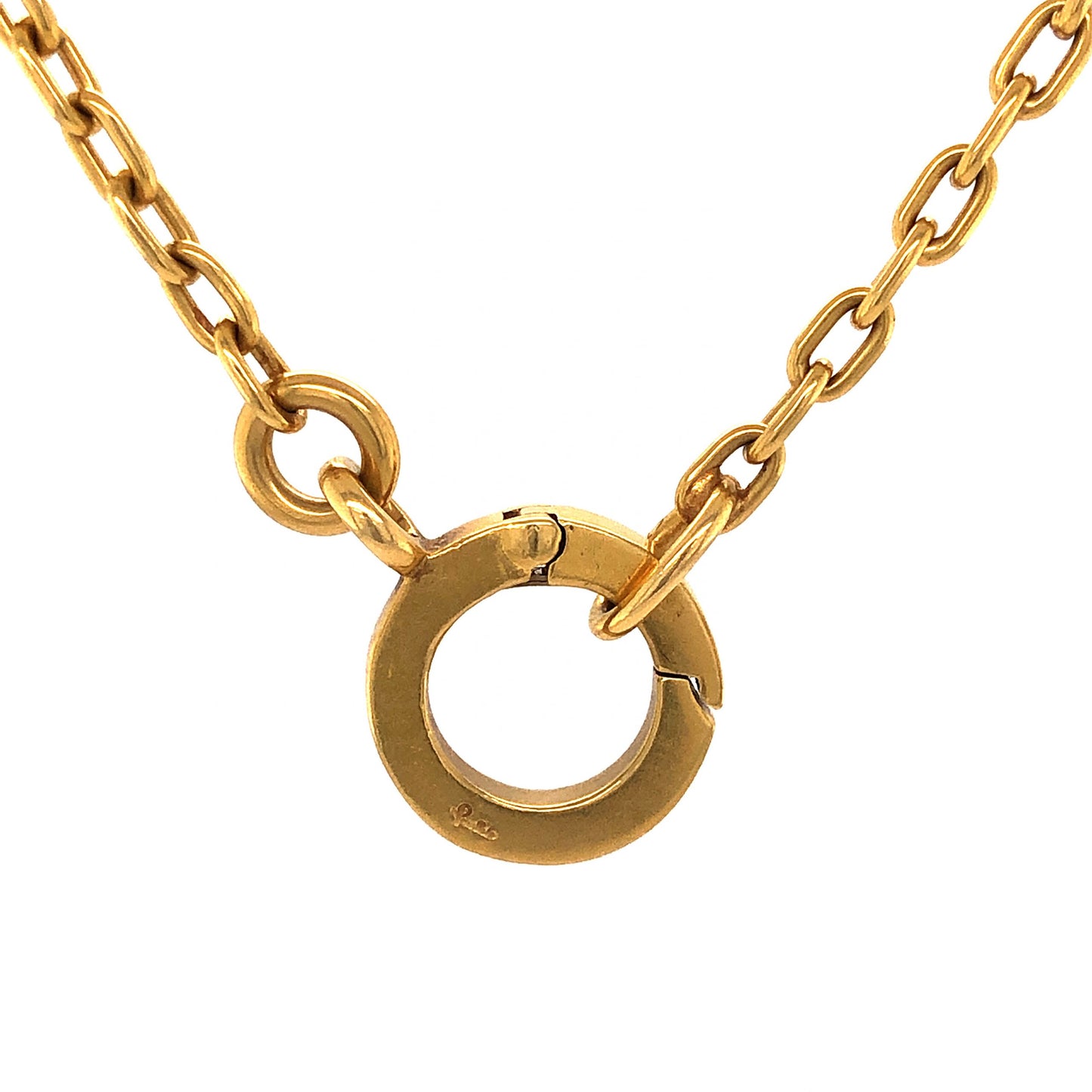 30 Inch Victorian Chain Necklace in 18k Yellow Gold