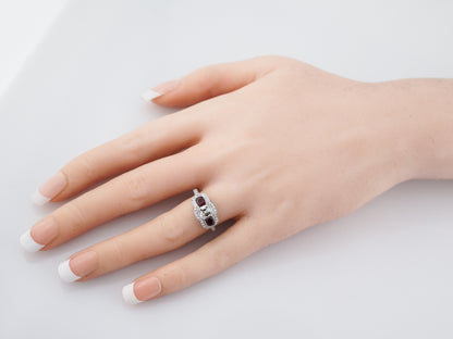 **RTV 1/10/19**Engagement Ring Modern .73 Asscher Cut Diamond in Platinum