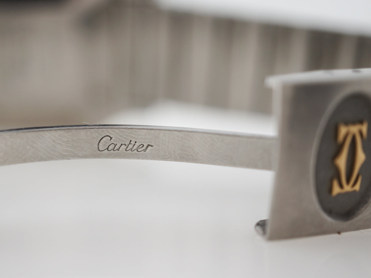 Cartier Santos Large Model Automatic in 18k Yellow Gold & Stainless Steel