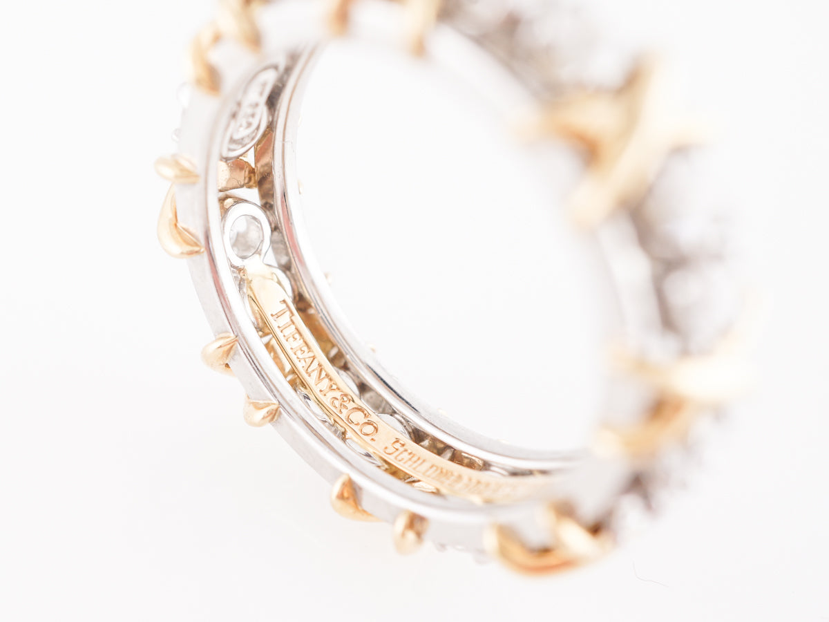 Tiffany & Co. Eternity Diamond Wedding Band in 18k