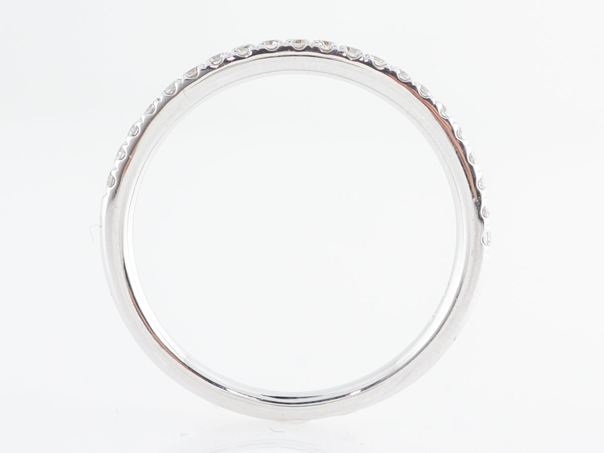 .21 Diamond Wedding Band in 14k White Gold