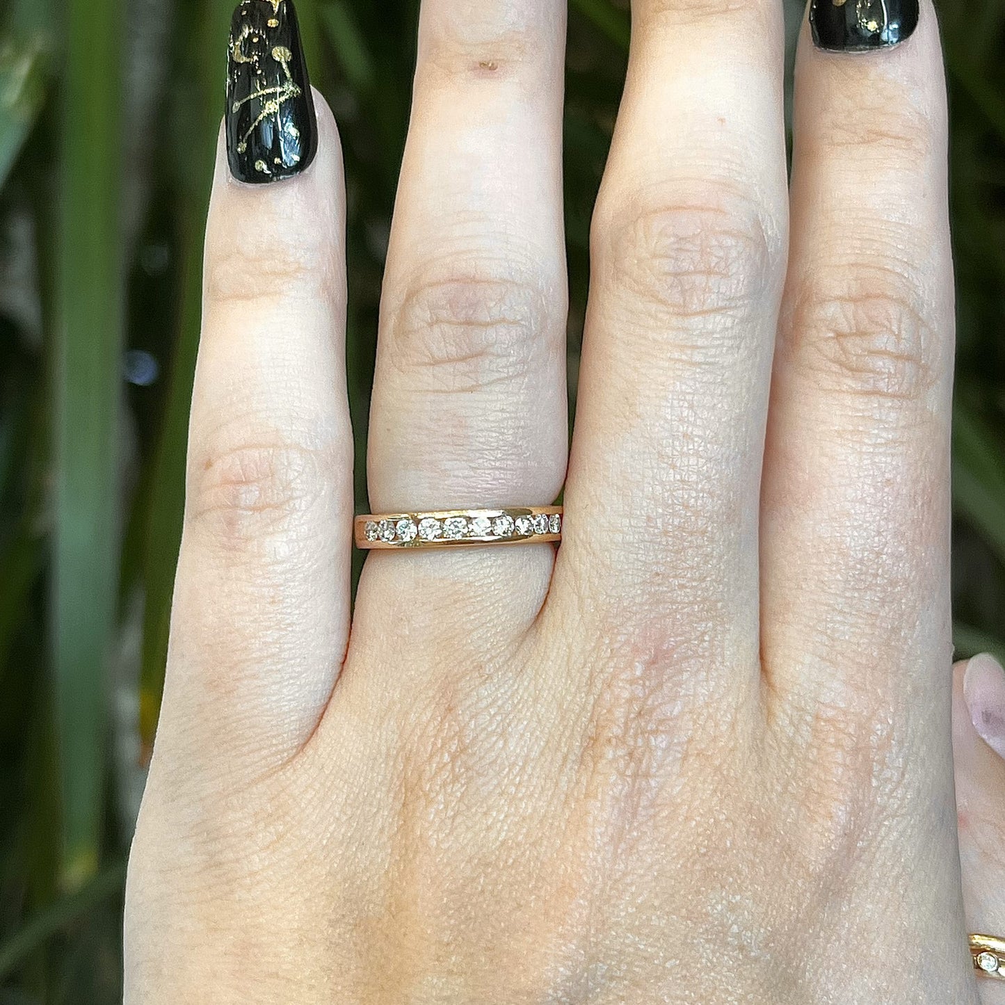 .47 Channel Set Diamond Wedding Band in 14k Yellow Gold