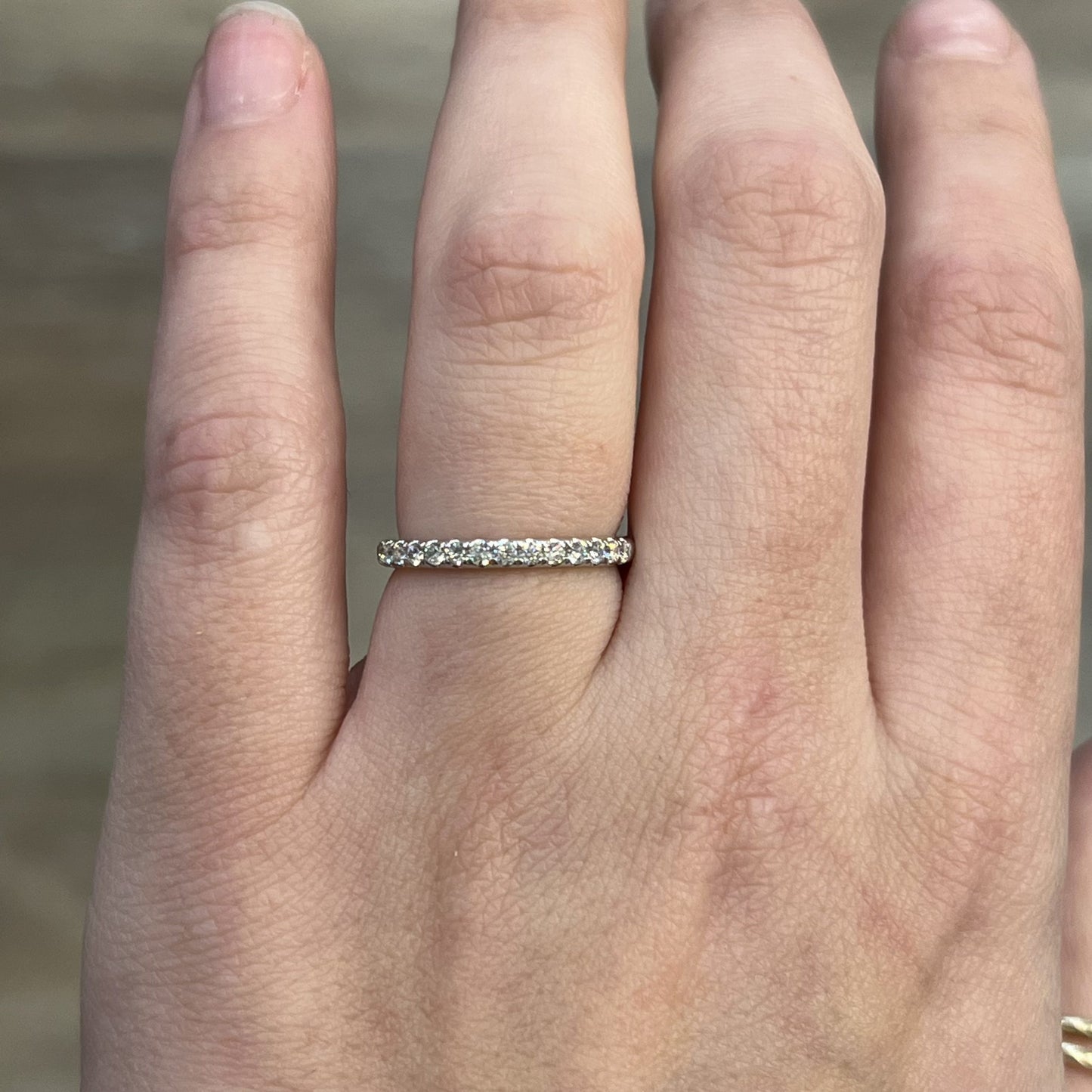 .34 Classic Diamond Wedding Band in 14k White Gold