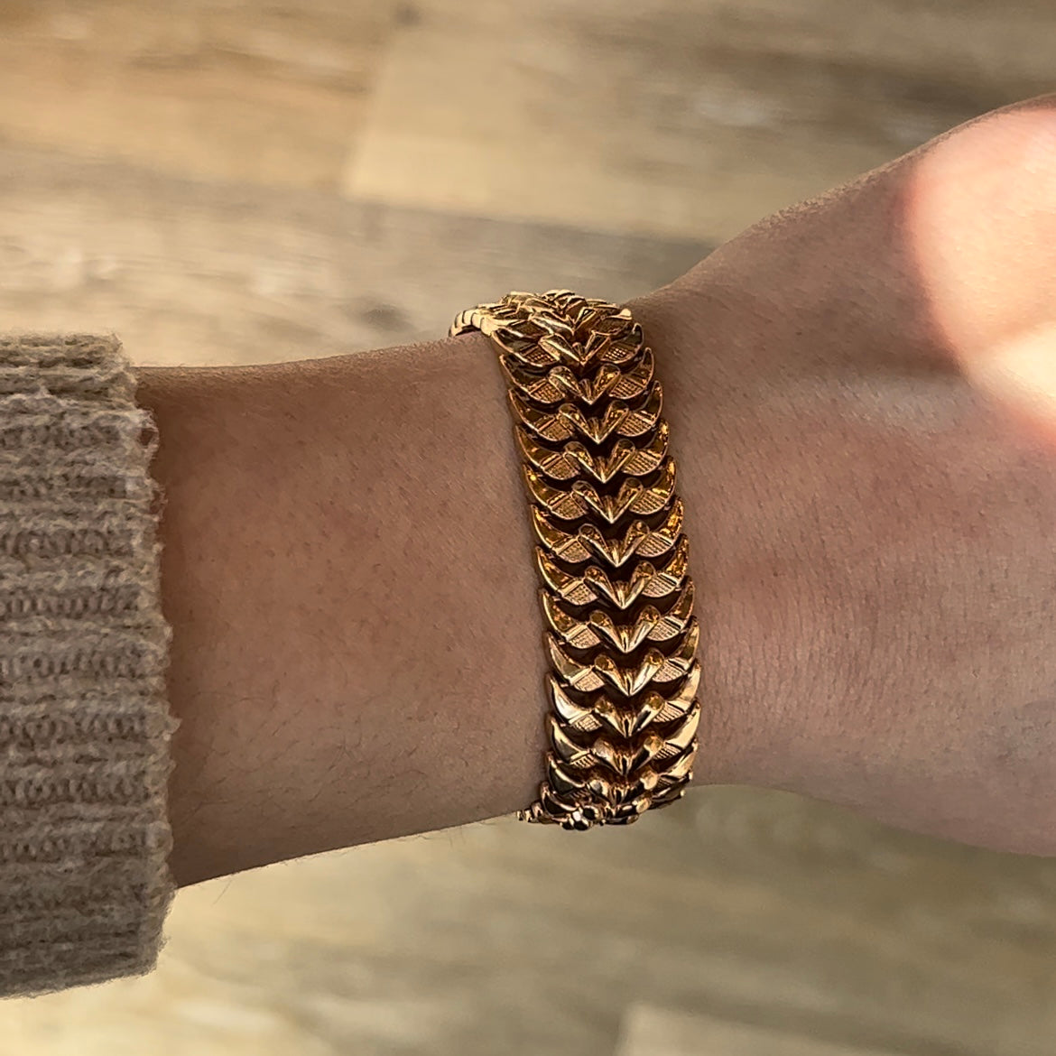 Bracelet Modern in 18k Rose Gold