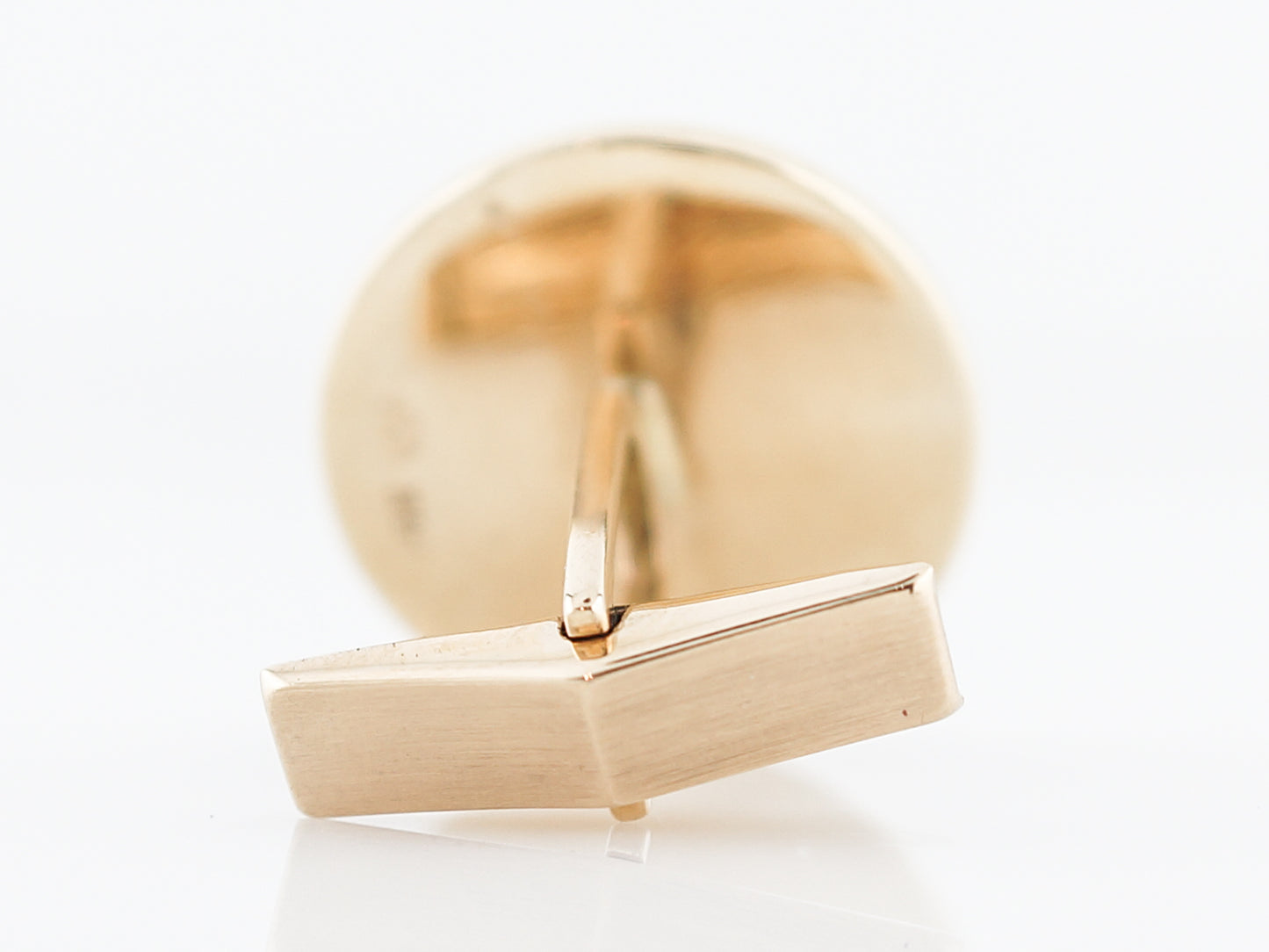 Modern Cufflinks in 14k Yellow Gold
