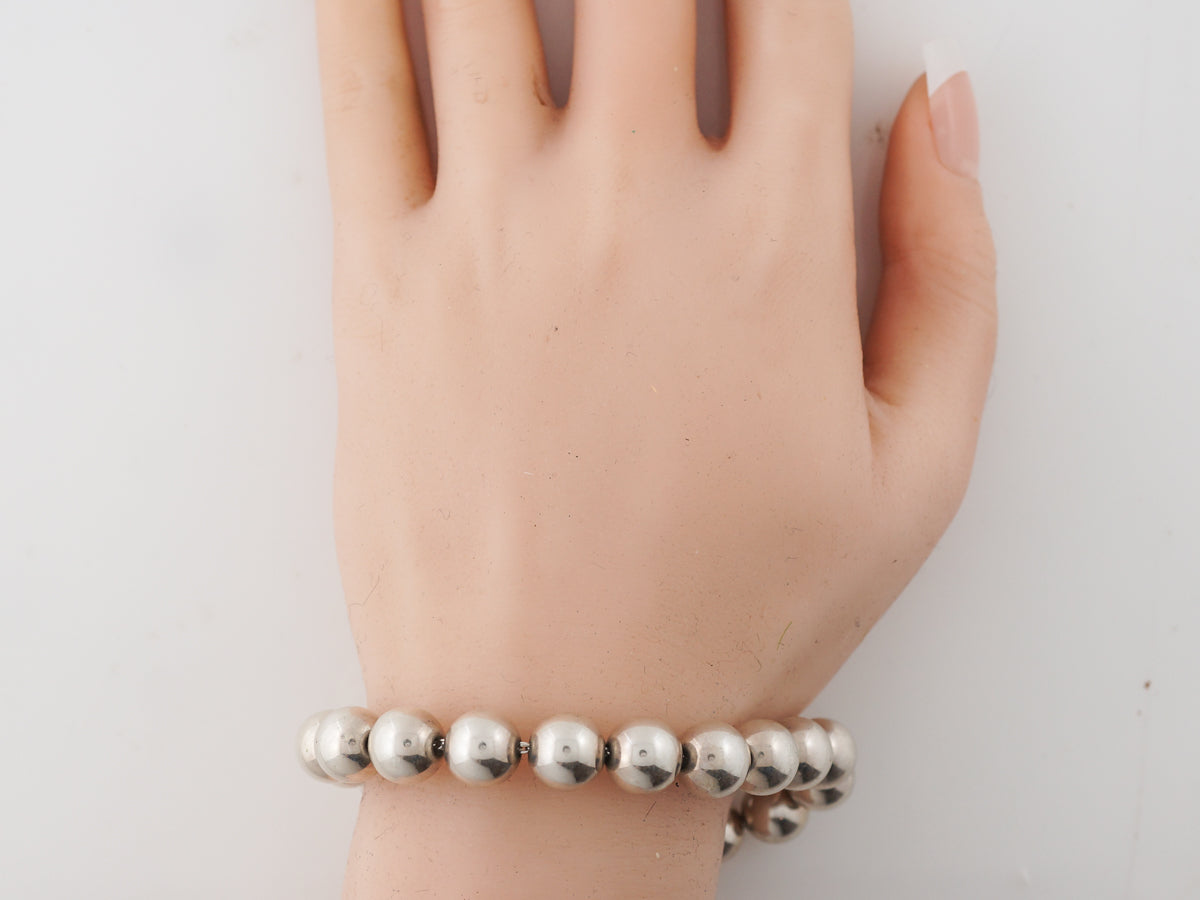 Elsa Peretti Tiffany & Co Bracelet in Sterling Silver